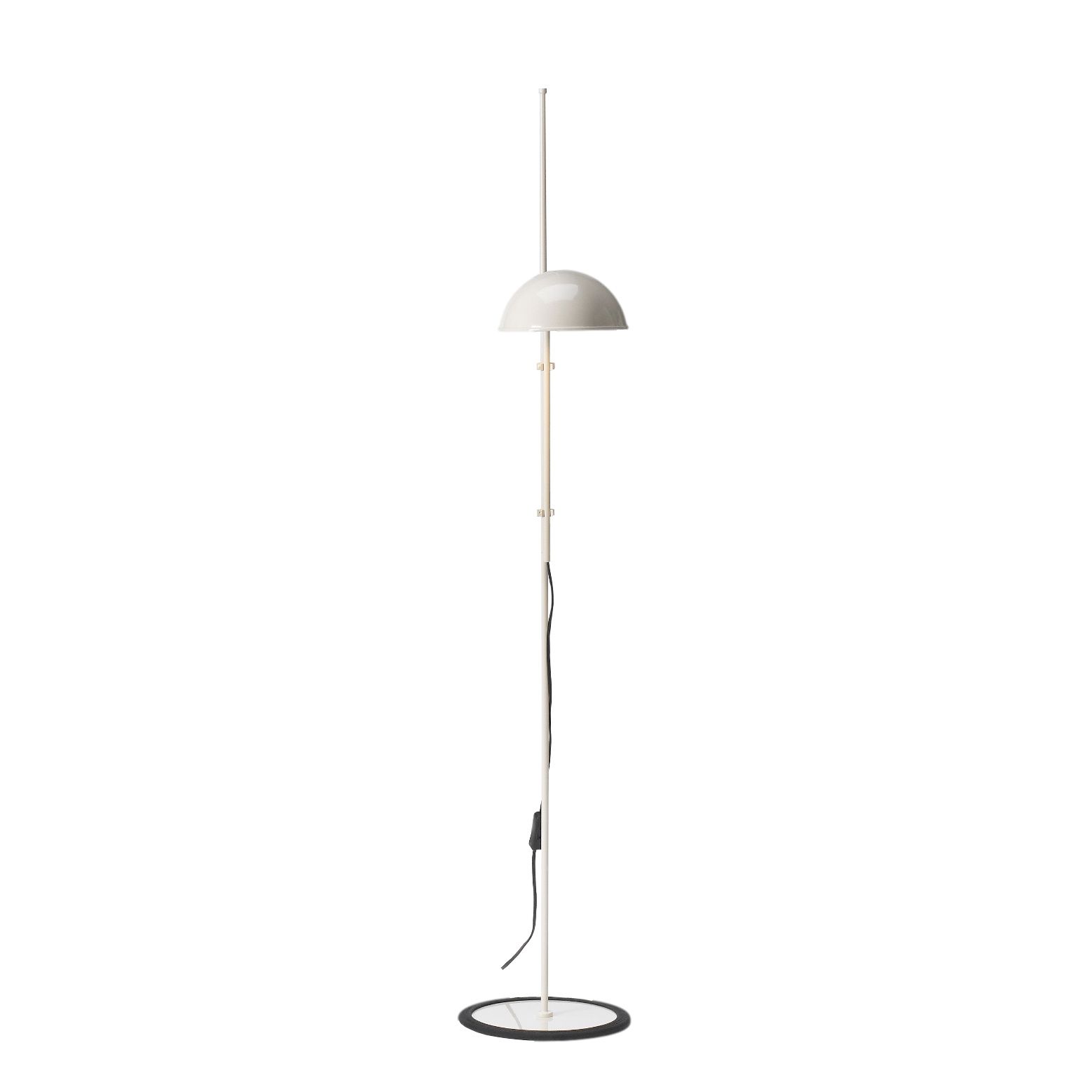 Funiculí Lampadaire blanc perle Marset